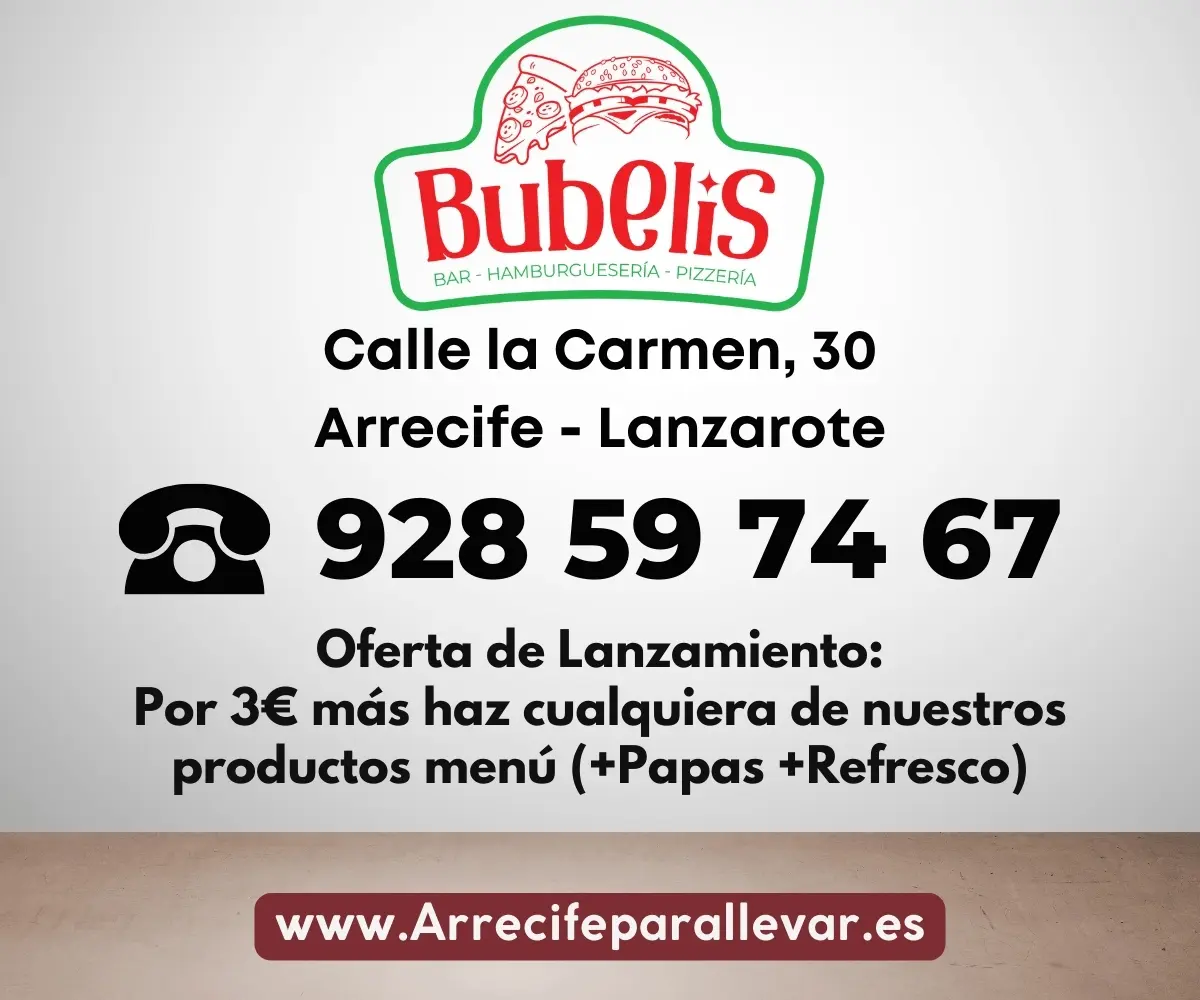 Pizzería Bubelis Arrecife